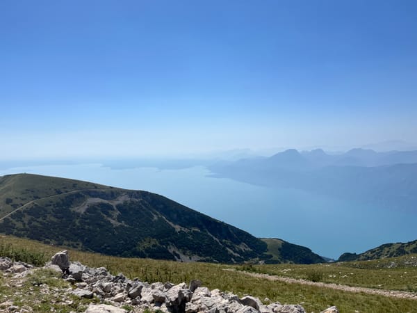 One of the panoramic view of Lake Garda
